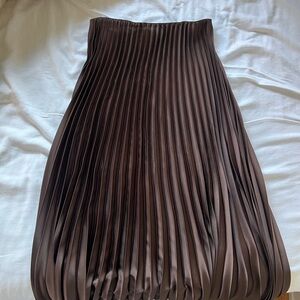 Mango Pleated Skirt